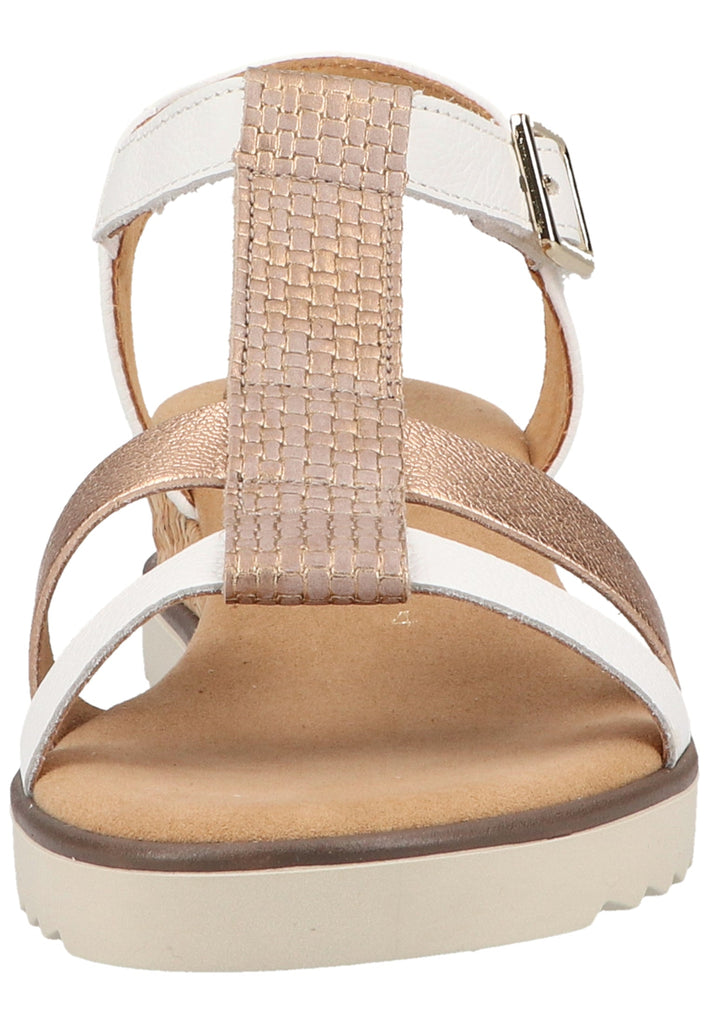 Gabor Sandalen Leder Weiß - surf4shoes