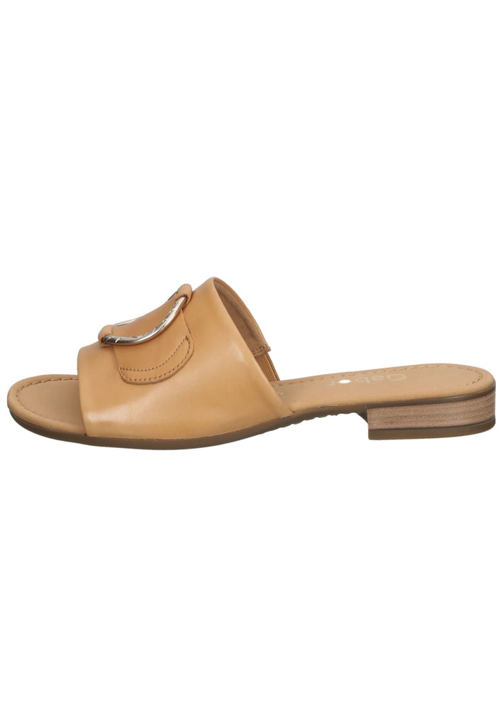 Gabor Pantoletten Leder Cuoio - surf4shoes
