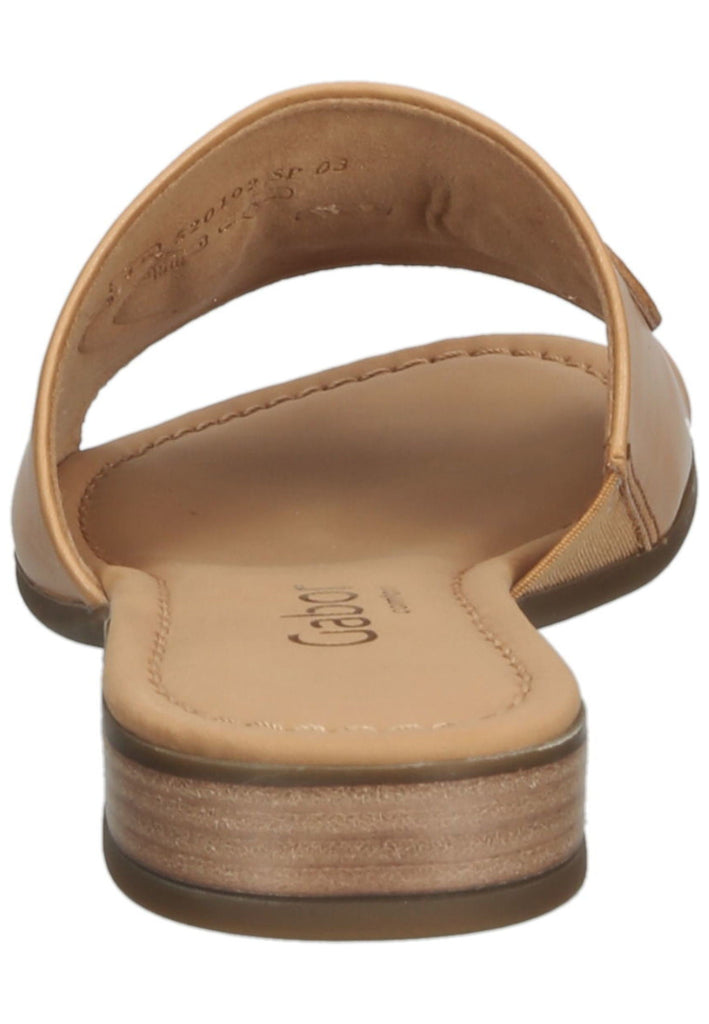 Gabor Pantoletten Leder Cuoio - surf4shoes