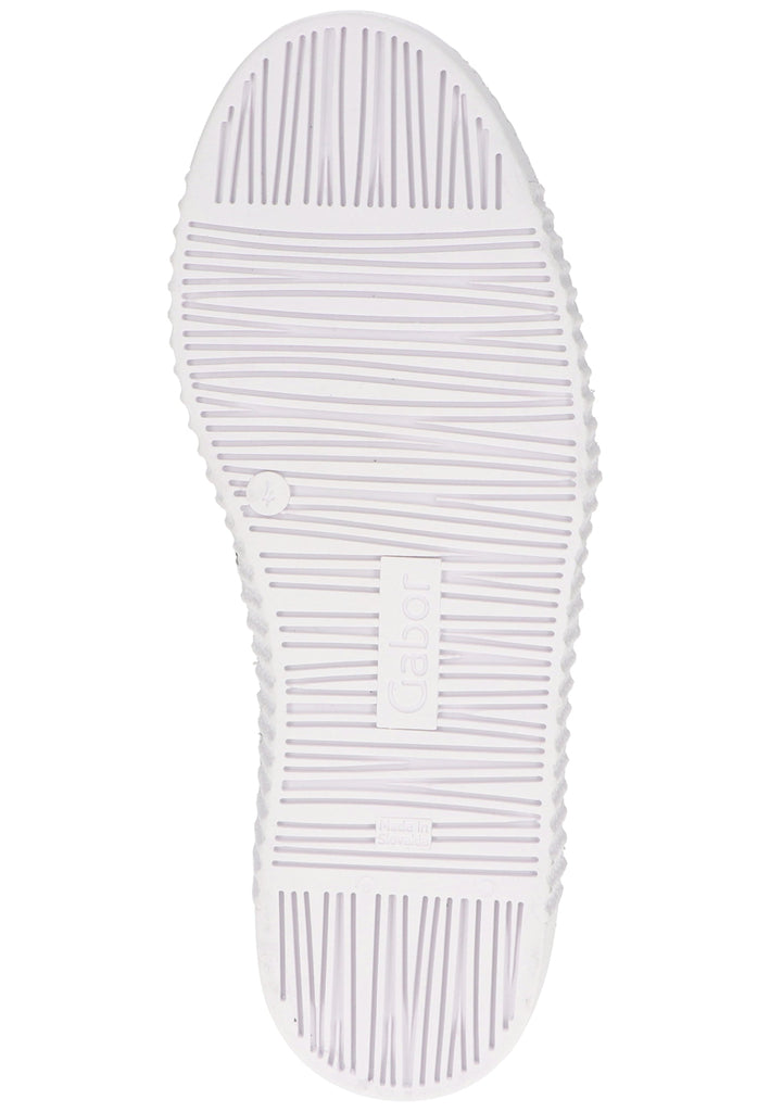 Gabor Sneaker Nubukleder Schwarz/Weiß - surf4shoes