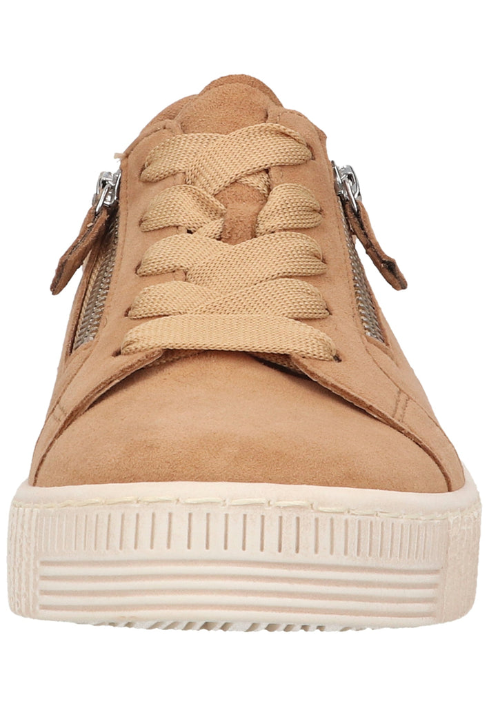 Gabor Sneaker Veloursleder Caramel - surf4shoes