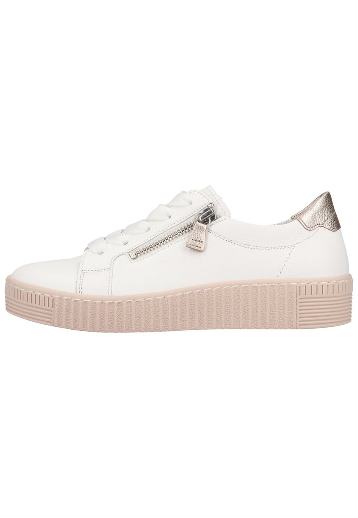 Gabor Sneaker Leder Weiß - surf4shoes