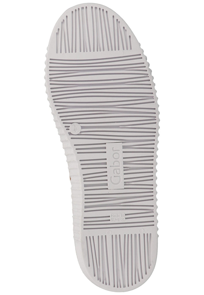 Gabor Sneaker Leder Weiß - surf4shoes