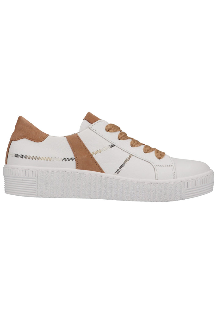 Gabor Sneaker Leder Weiß - surf4shoes