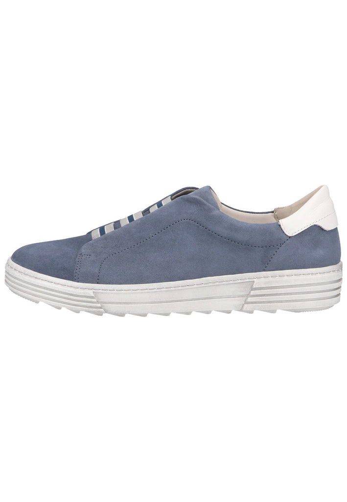 Gabor Sneaker Veloursleder Blau - surf4shoes