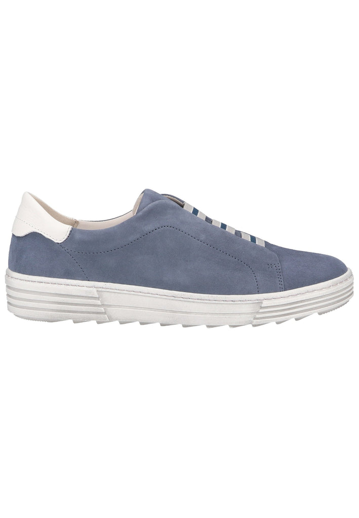 Gabor Sneaker Veloursleder Blau - surf4shoes