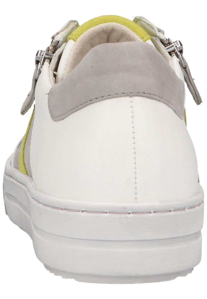 Gabor Sneaker Leder Weiß/Grau - surf4shoes