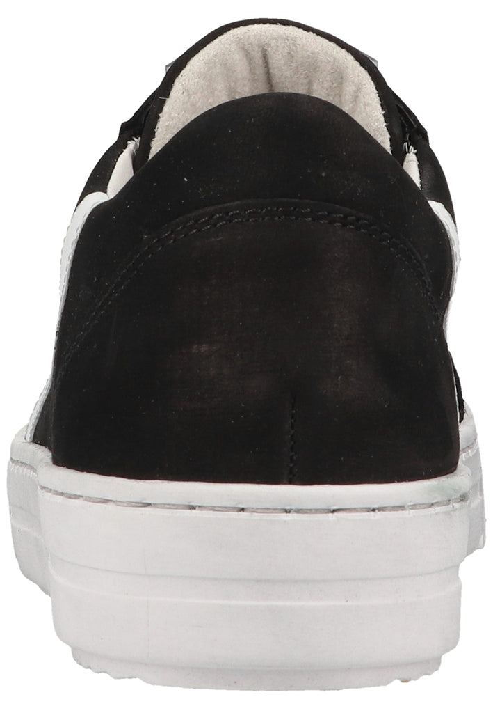 Gabor Sneaker Nubukleder Schwarz/Weiß - surf4shoes