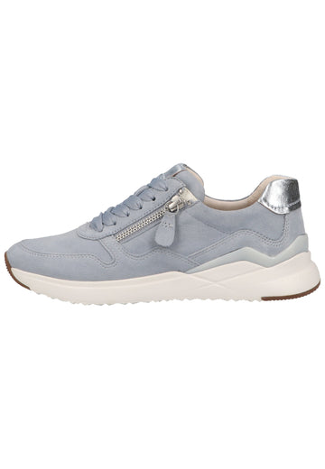 Gabor Sneaker Veloursleder Azur - surf4shoes
