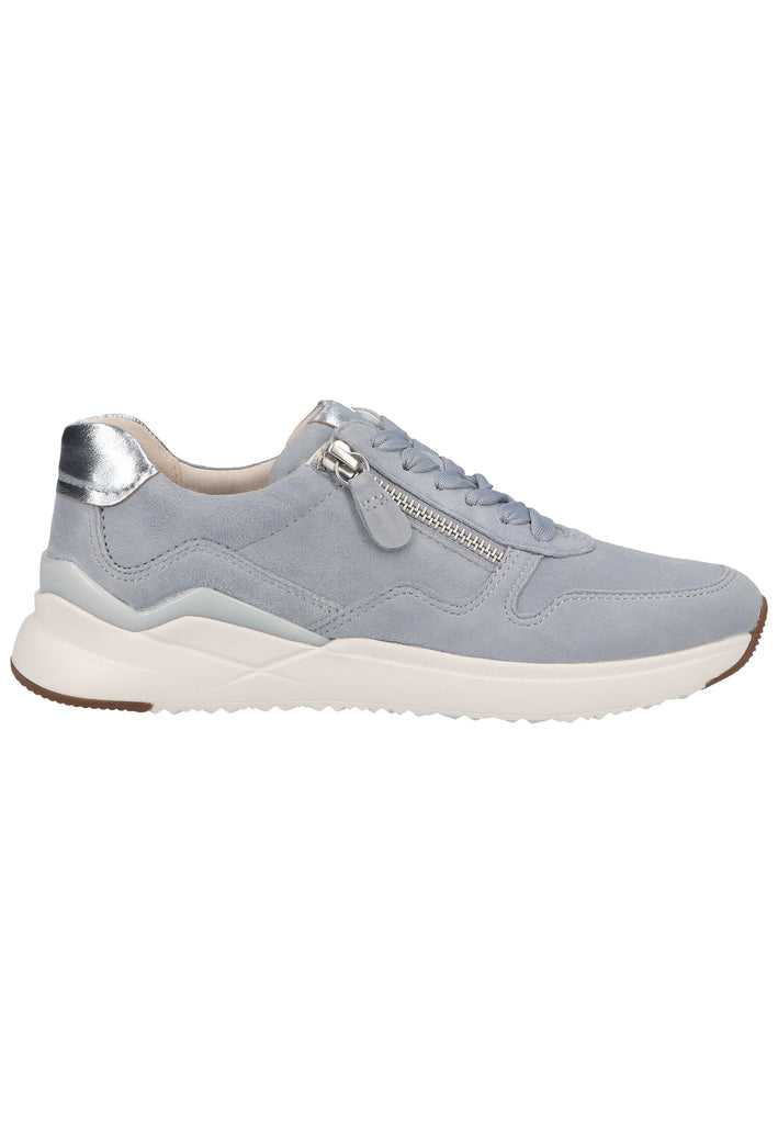 Gabor Sneaker Veloursleder Azur - surf4shoes