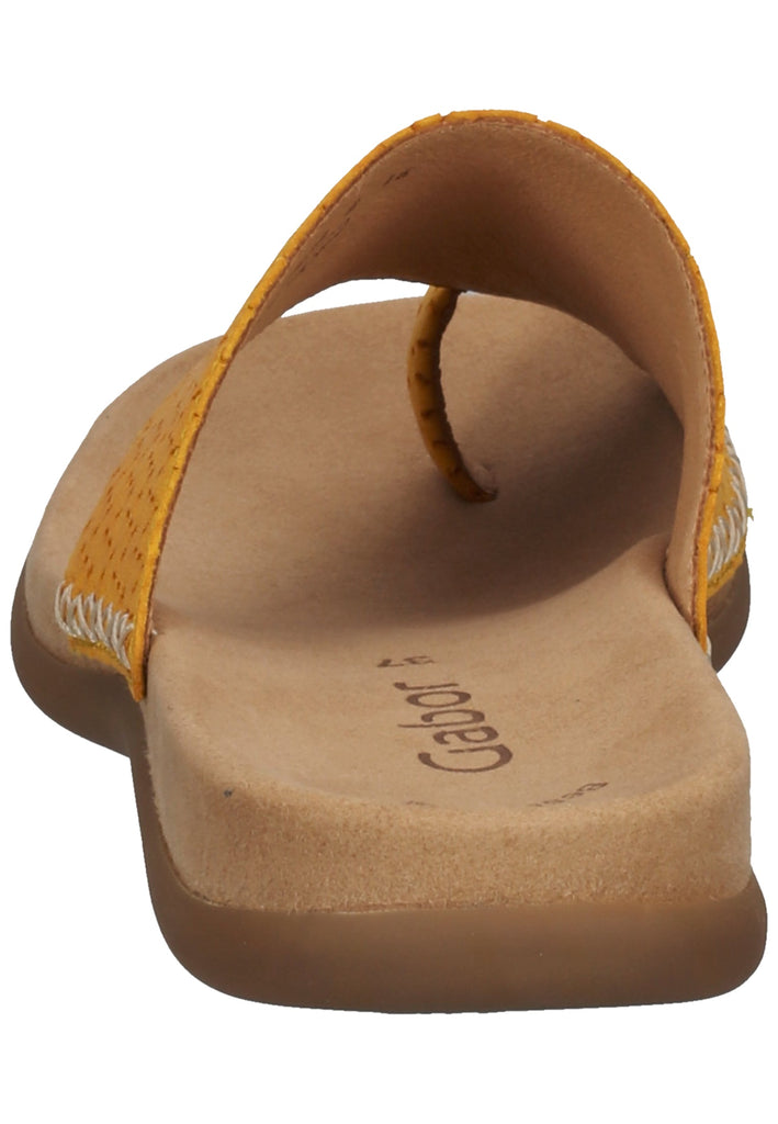 Gabor Zehensteg Nappaleder Mango - surf4shoes