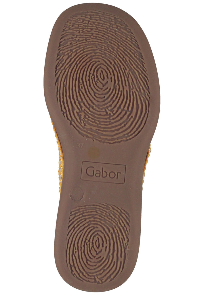 Gabor Zehensteg Nappaleder Mango - surf4shoes