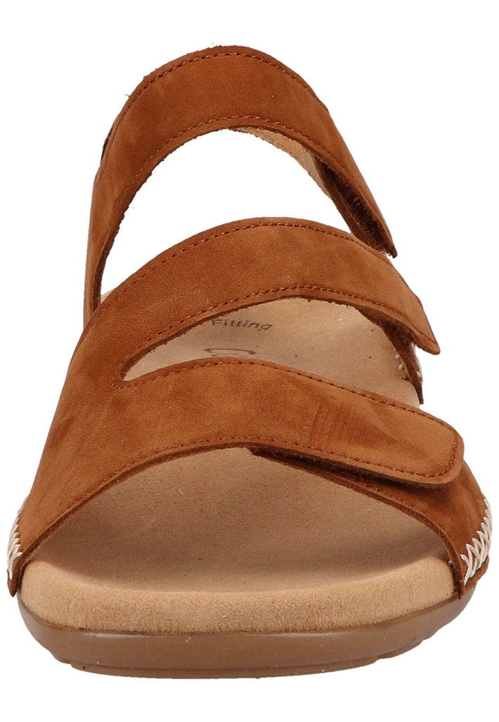 Gabor Sandalen Nubukleder Brandy - surf4shoes
