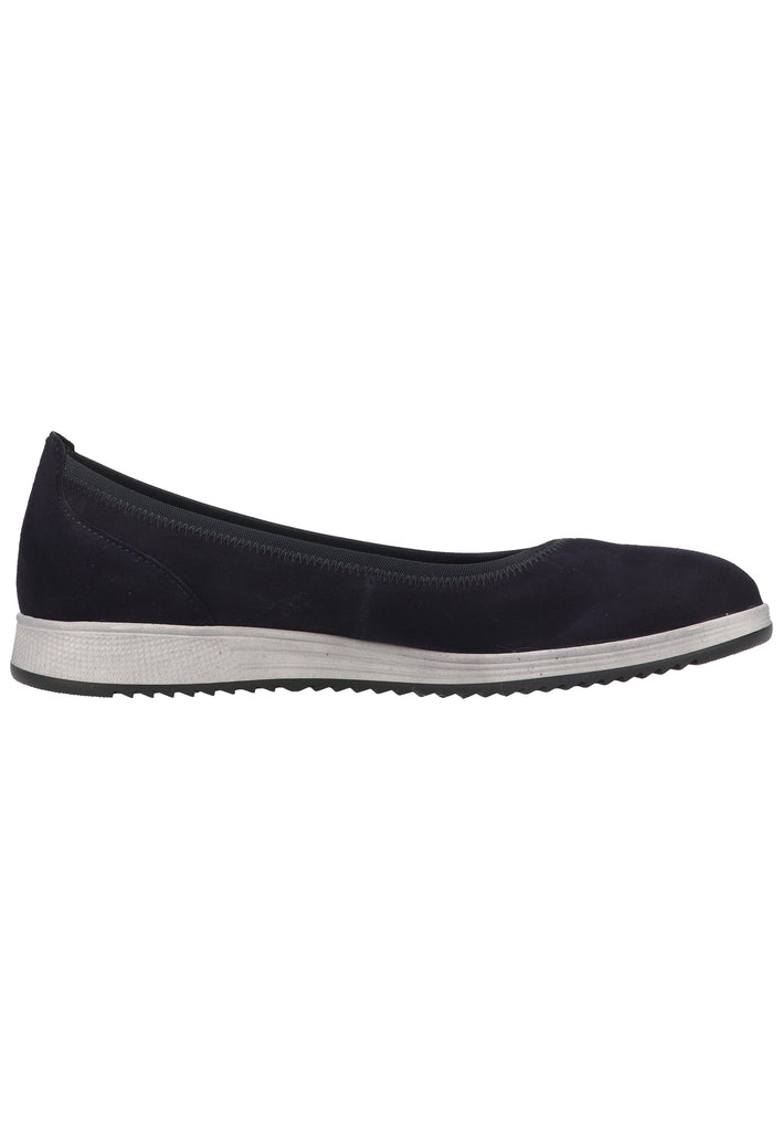 Gabor Ballerinas Veloursleder Atlantik - surf4shoes