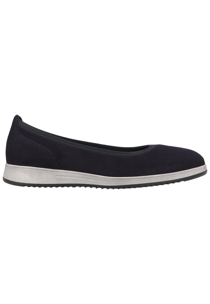 Gabor Ballerinas Veloursleder Atlantik - surf4shoes