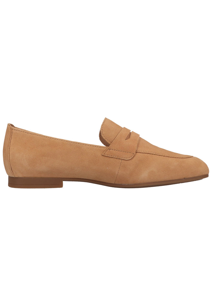 Gabor Slipper Veloursleder Caramel - surf4shoes