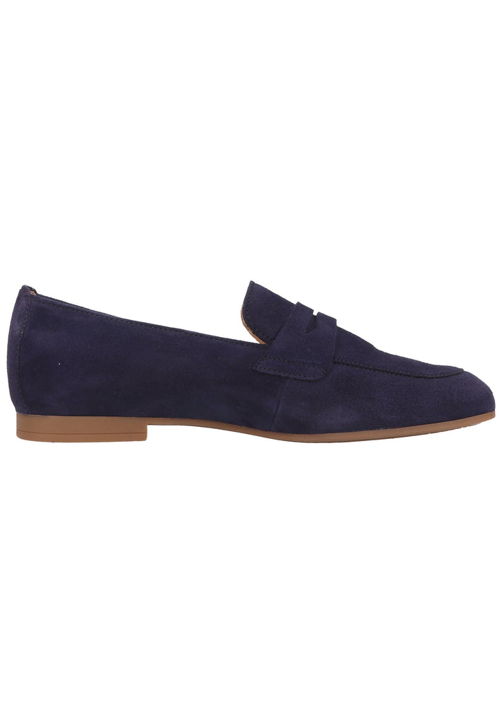 Gabor Slipper Veloursleder Blau - surf4shoes