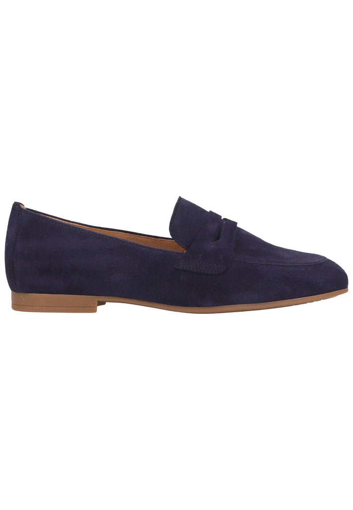 Gabor Slipper Veloursleder Blau - surf4shoes