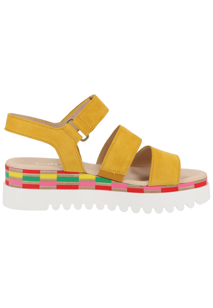 Gabor Sandalen Samt Sun - surf4shoes