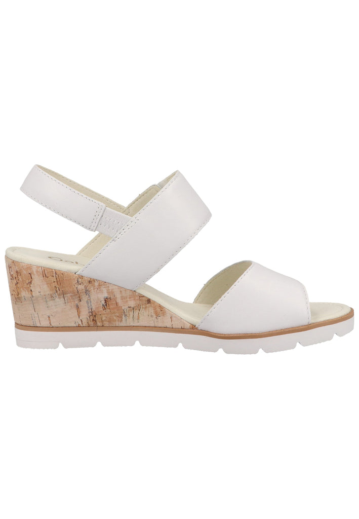 Gabor Sandalen Leder Weiß - surf4shoes