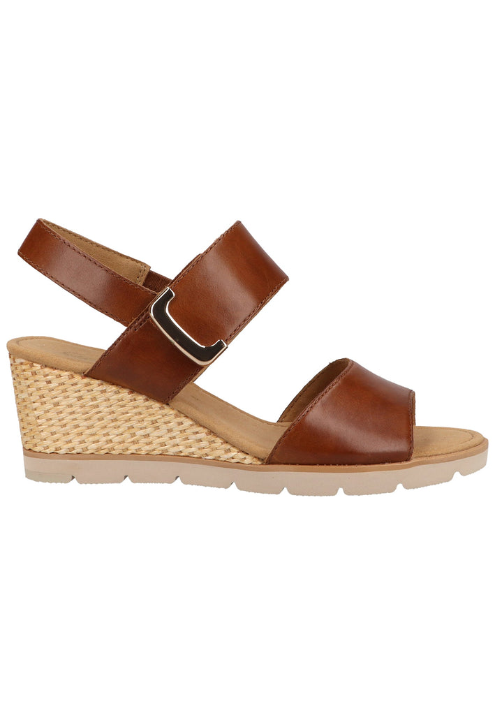 Gabor Sandalen Leder Braun - surf4shoes