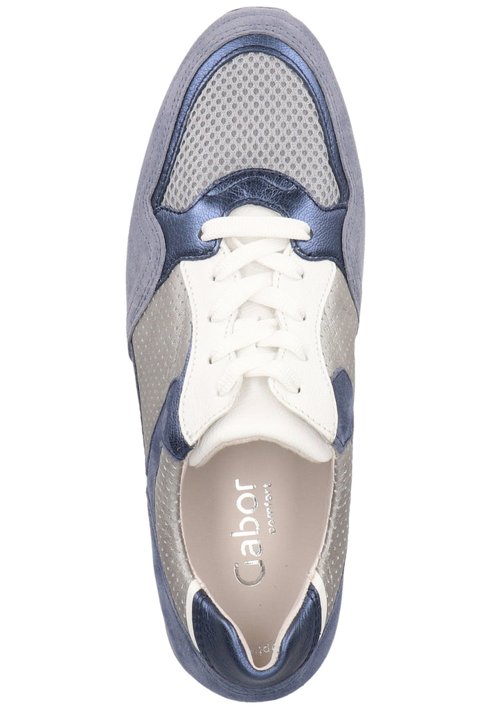 Gabor Sneaker Leder/Textil Jeans - surf4shoes