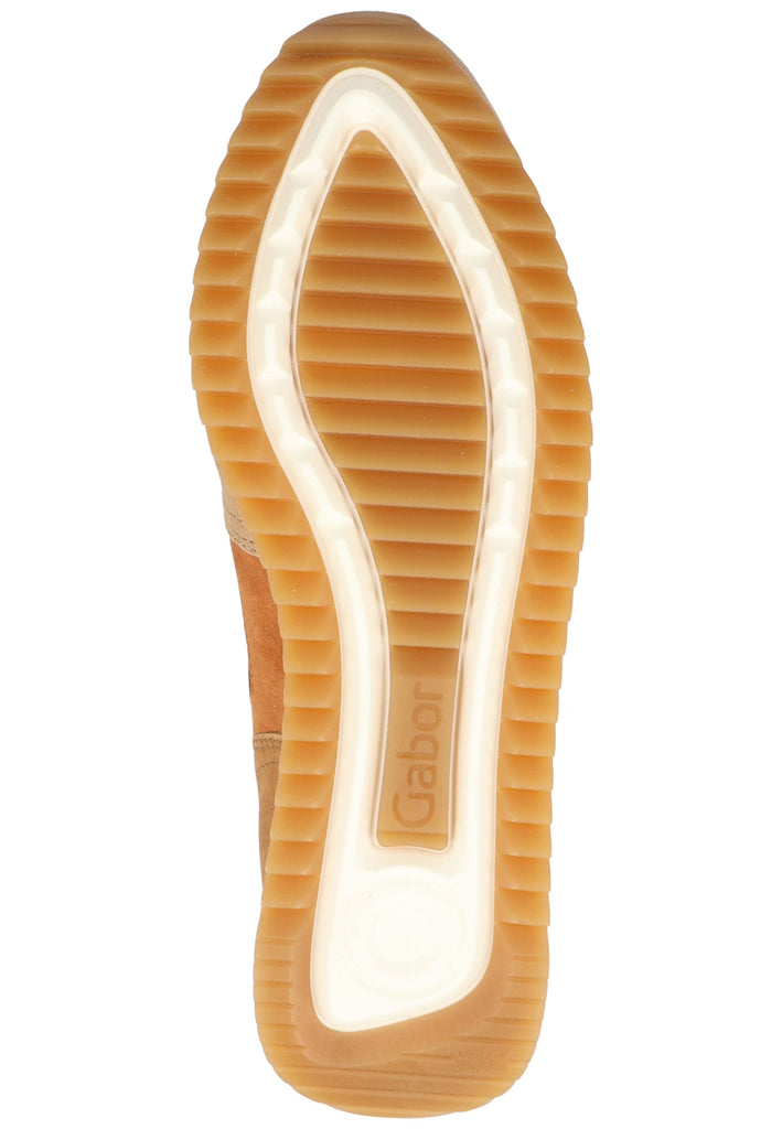 Gabor Sneaker Leder Weiß/Beige - surf4shoes