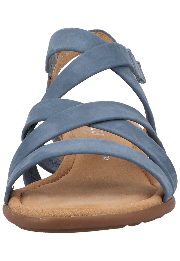 Gabor Sandalen Nubukleder Jeans - surf4shoes
