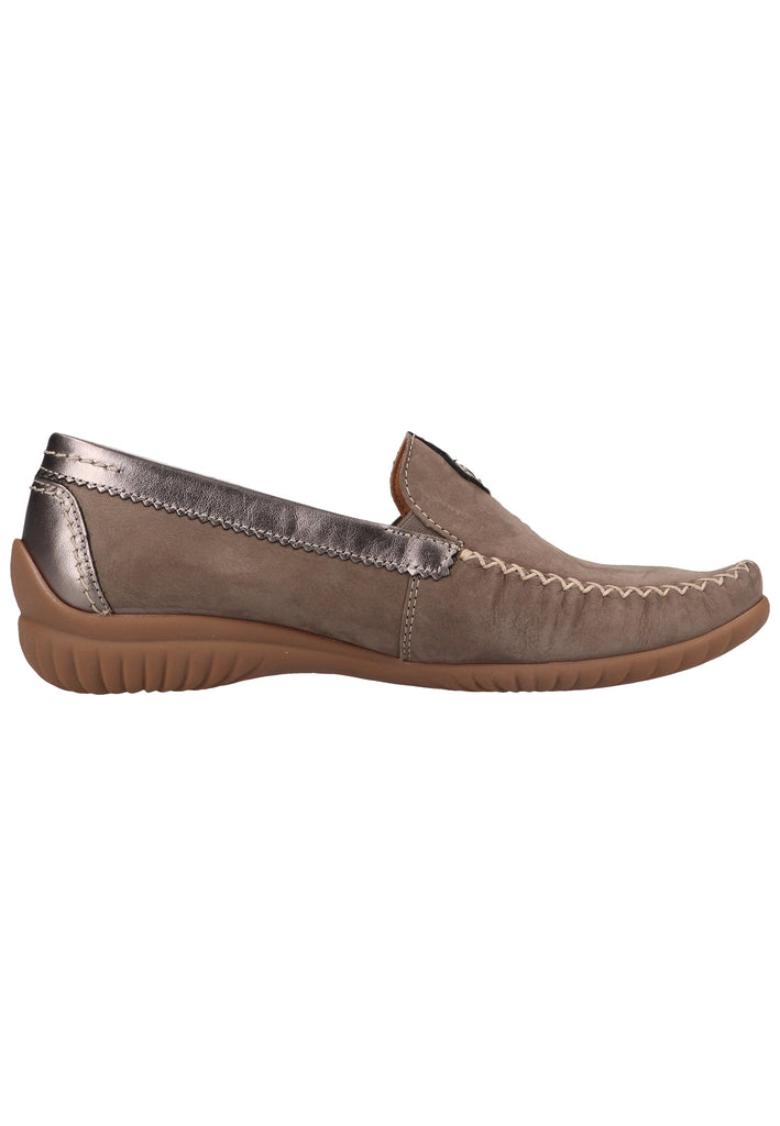 Gabor Slipper Nubukleder Braun - surf4shoes