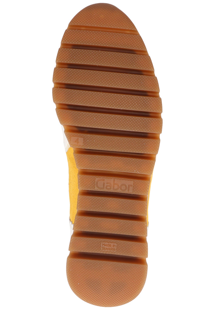 Gabor Sneaker Nubukleder Platin - surf4shoes