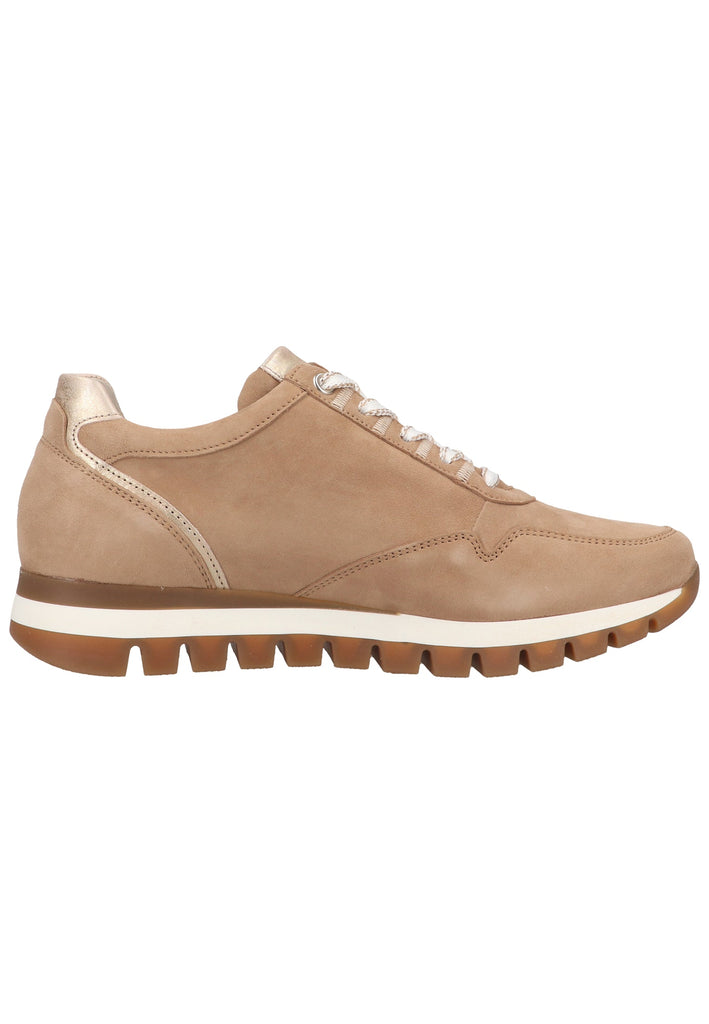 Gabor Sneaker Veloursleder Sand - surf4shoes