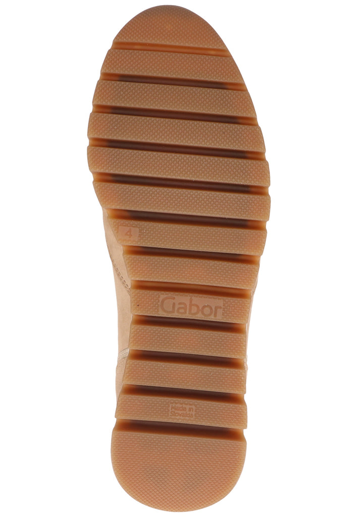 Gabor Sneaker Veloursleder Sand - surf4shoes