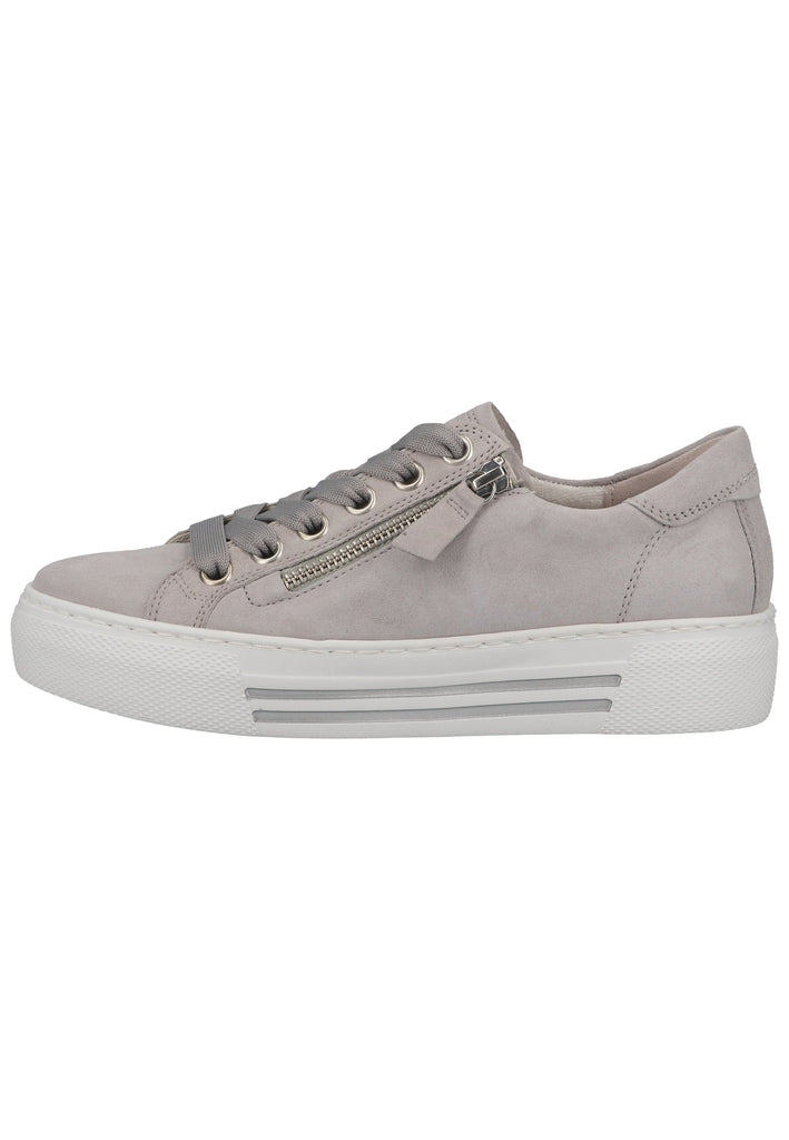 Gabor Sneaker Leder Hellgrau - surf4shoes