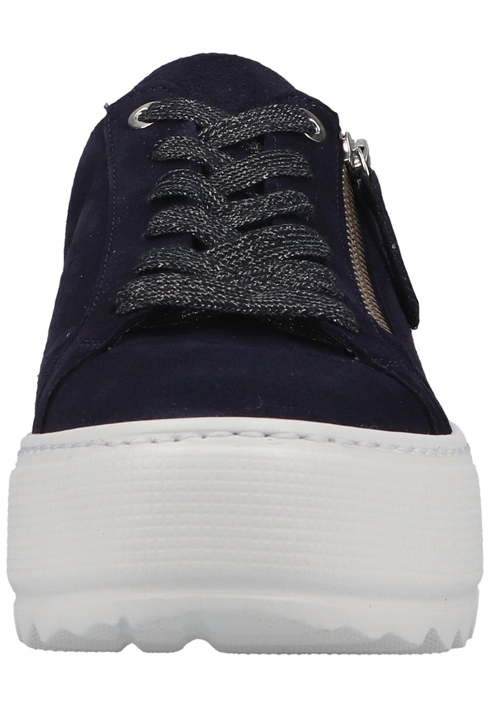Gabor Sneaker Veloursleder Dunkelblau - surf4shoes