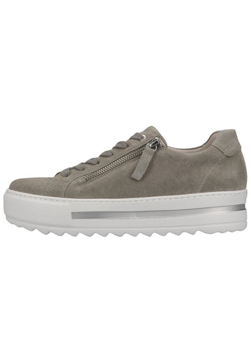 Gabor Sneaker Veloursleder Grau - surf4shoes