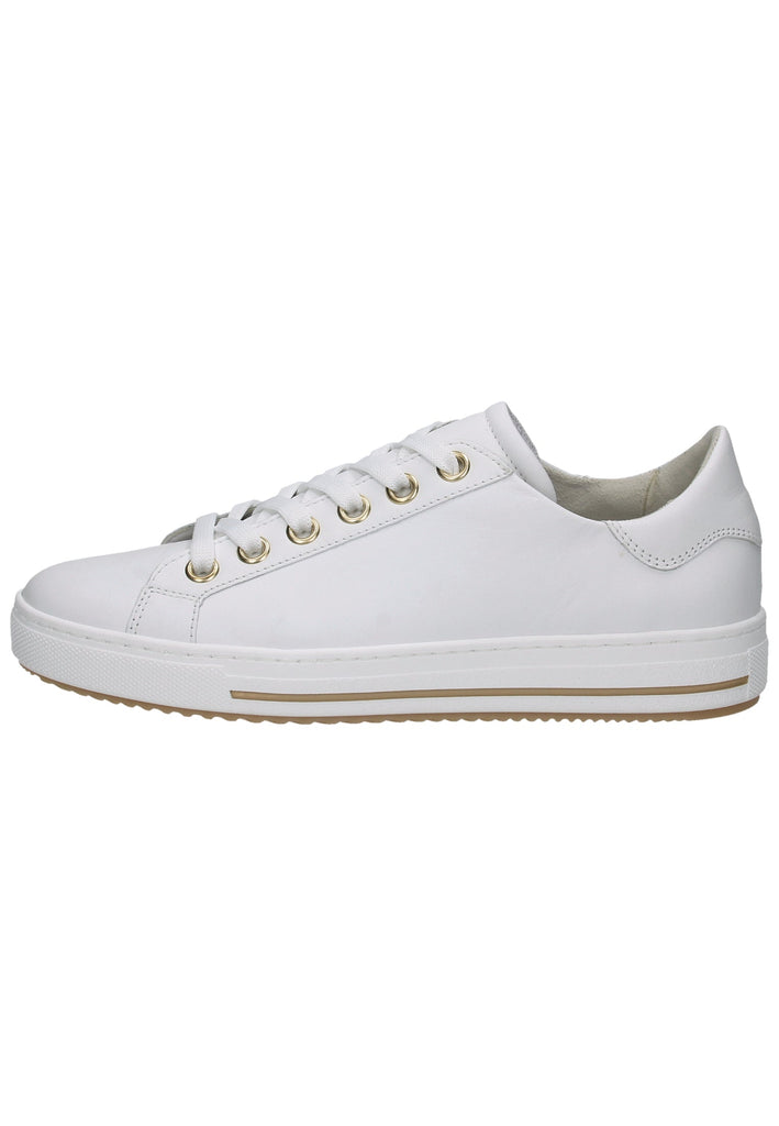 Gabor Sneaker Nappaleder Weiß - surf4shoes