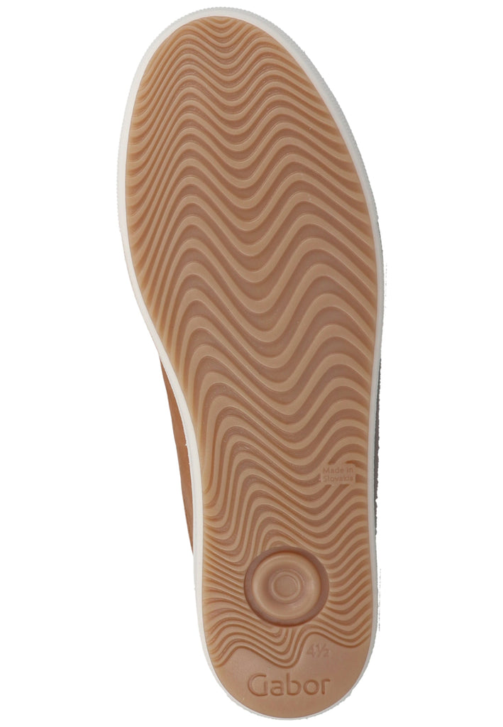 Gabor Sneaker Nubukleder Cuoio - surf4shoes