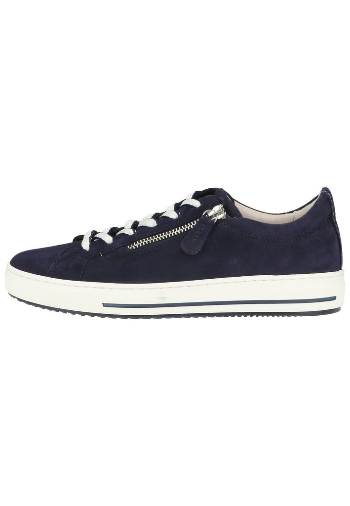 Gabor Sneaker Veloursleder Dunkelblau - surf4shoes