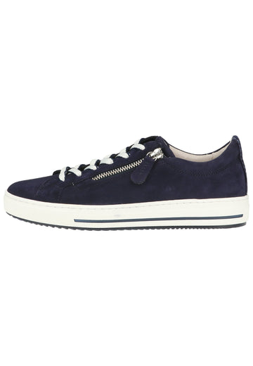 Gabor Sneaker Veloursleder Dunkelblau - surf4shoes