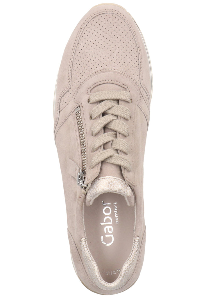 Gabor Sneaker Samt Puder - surf4shoes