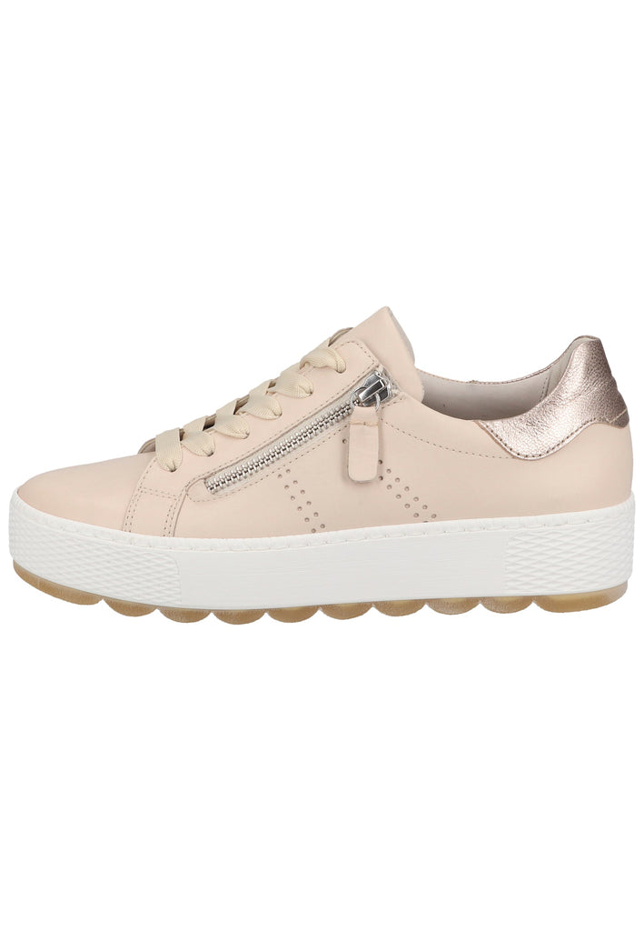 Gabor Sneaker Leder Beige - surf4shoes