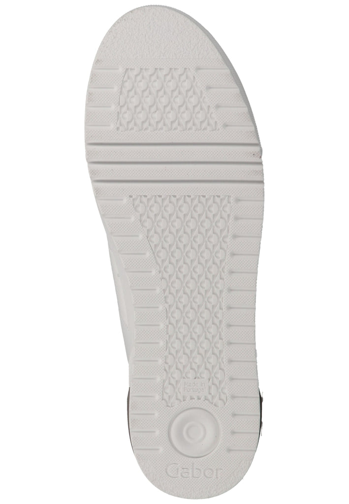 Gabor Sneaker Nappaleder Weiß - surf4shoes
