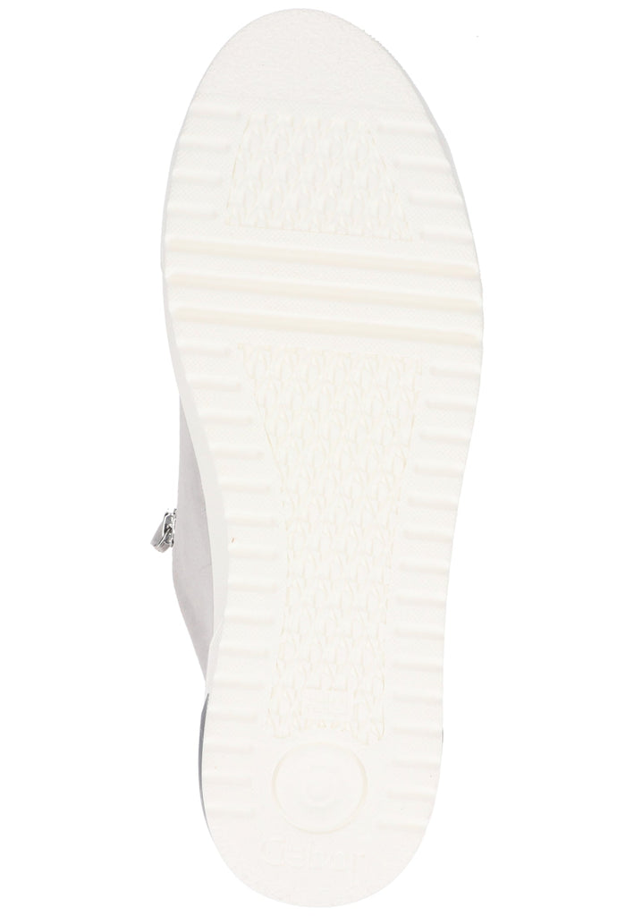 Gabor Sneaker Samt Hellgrau - surf4shoes