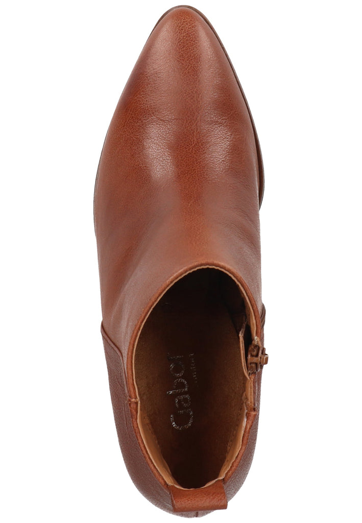 Gabor Stiefelette Nappaleder Cognac - surf4shoes