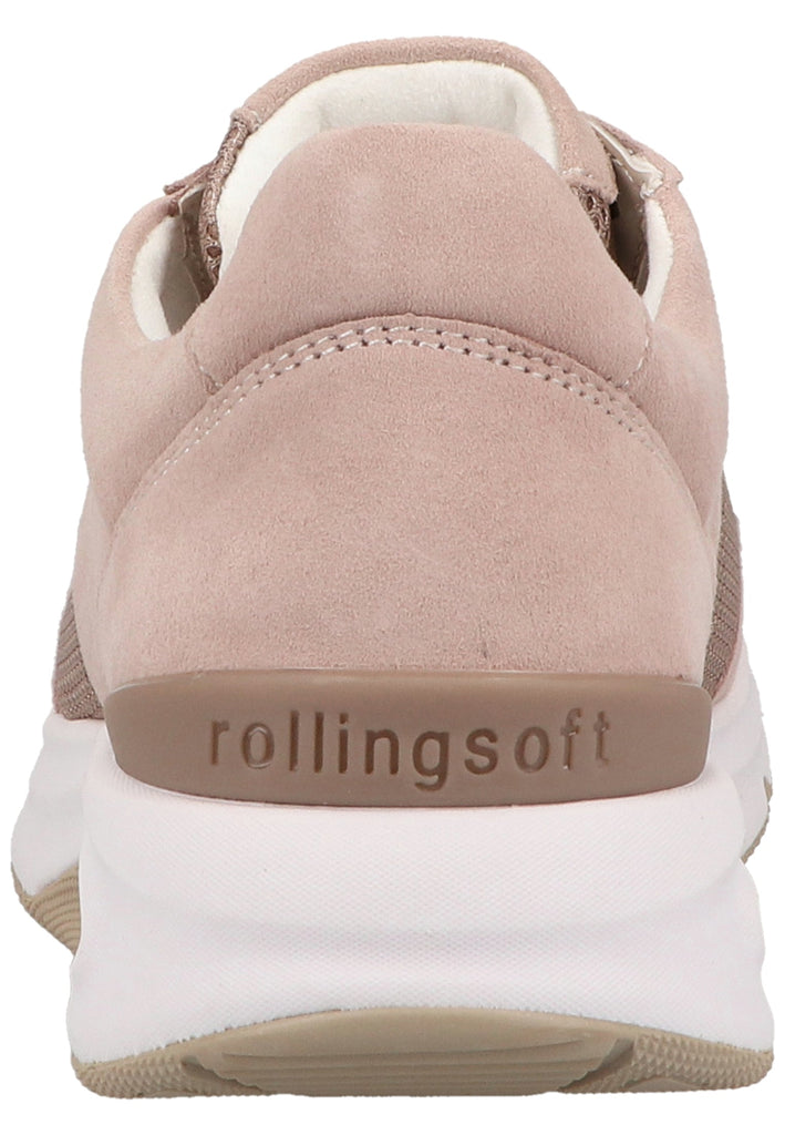 Gabor Sneaker Veloursleder/Mesh Altrosa - surf4shoes