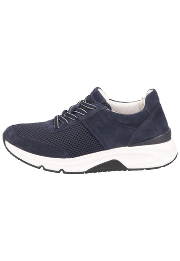 Gabor Sneaker Veloursleder/Mesh Marine - surf4shoes