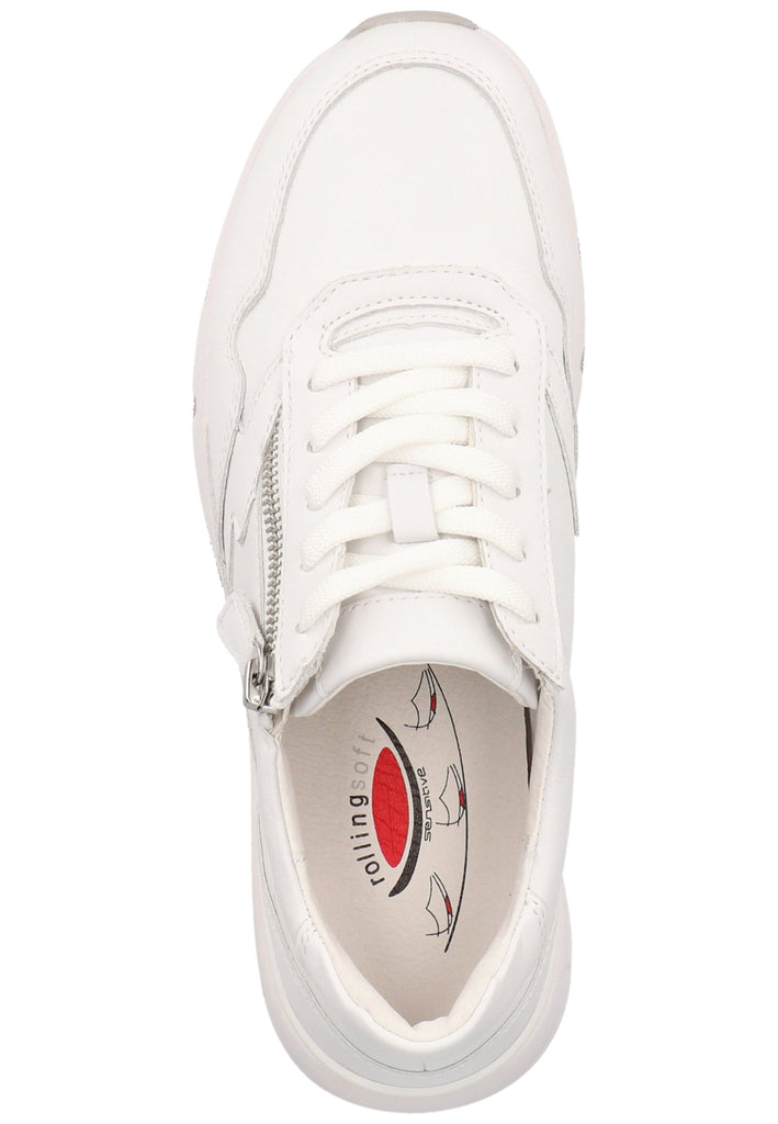Gabor Sneaker Leder Weiß - surf4shoes