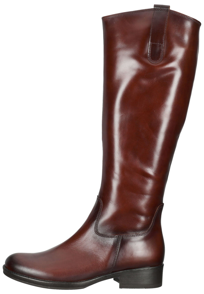 Gabor Stiefel Glattleder Dunkelbraun - surf4shoes