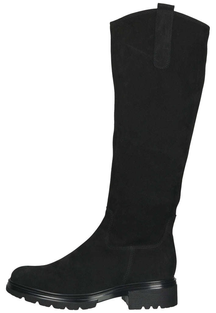 Gabor Stiefel Leder Schwarz - surf4shoes