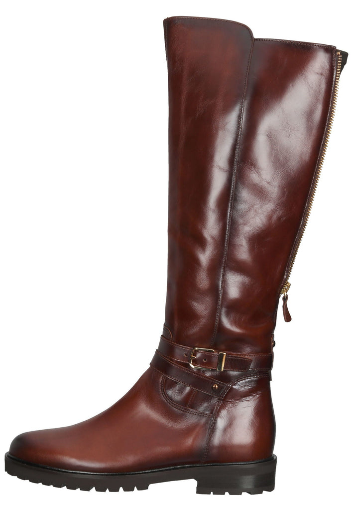 Gabor Stiefel Glattleder Dunkelbraun - surf4shoes
